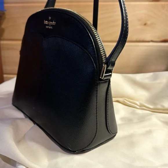 Kate Spade Black Crossbody, Peyton Dome Bag, Brand New, NWT - Picture 8 of 15